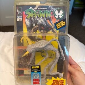 McFarlane Toys Spawn Series 1 VIOLATOR Todd Toys Action Figure Book 1994 Sealed